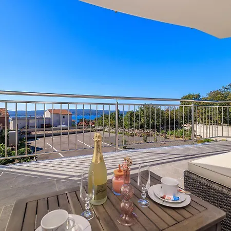 Romantisches Studio-apartment Mit Traumhaften Meerblick Apartman Crikvenica